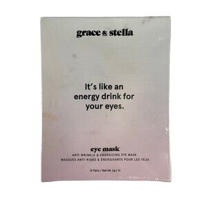 Grace & Stella Anti-Wrinkle & Energizing Eye Masks‎ Large Box of 12 Mask Pairs